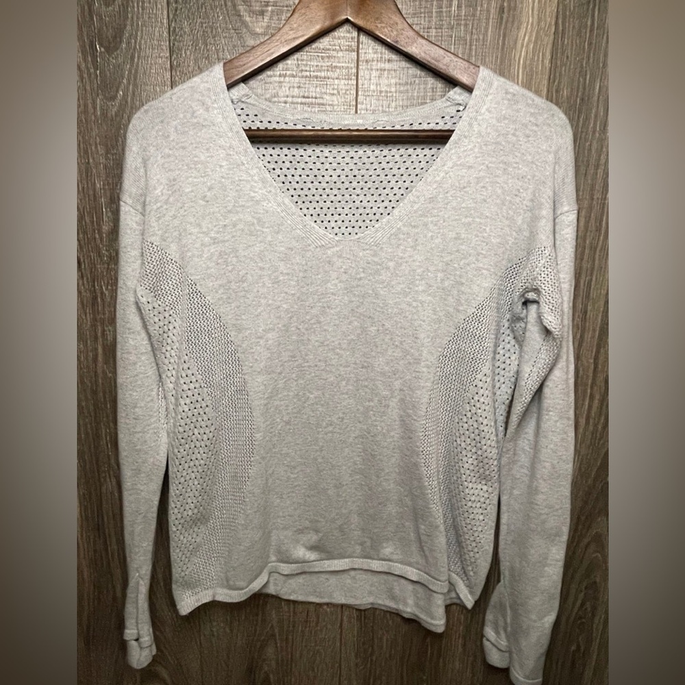 Lululemon Still Movement V-neck Sweater